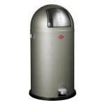 Kosz na śmieci Wesco Kosz na śmieci 40l KickBoy srebrny WESCO | 8011554 | 4027801206413
