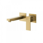 Bateria umywalkowa KFA 5139-810-39 / KFA / LOGON /  BATERIA UMYWALKOWA PODTYNKOWA, BRUSHED LIGHT GOLD | 5907571512695 | 5907571512695