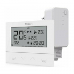 Tech Sterownik ST-292V2 pokojowy bezprzewodowy dwustanowy (3 mm szkło) biały (ST292V2WH) | ST292V2WH | 5902479660233