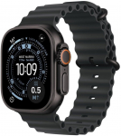 Smartwatch Apple Watch Ultra 3 GPS + Cellular 49mm Black Titanium / Ocean Band Czarny (MF0J4QR/A) | 195950610017 | 195950610017