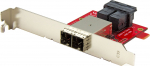 StarTech Adapter 2x SFF-8643 - 2x SFF-8644 (SFF86448PLT2) | SFF86448PLT2 | 0065030866484