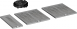 Siemens LZ11BKR11, Cooker hood recycling kit, Black, Grey, 4 pc(s) | LZ11BKR11 | 4242003935057