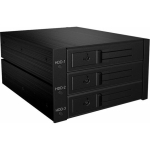 Icy Box Backplane 3x 3.5'' HDD SATA I/II/III i SAS HDD, IB-563SSK (56003) | 56003 | 4250078161394