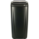 Kosz na pranie HAGLEITNER Waste bin black plastic 1-compartment 45 l vacuum prepared for wall mounting | 1000027045 | 9008353123064