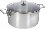 De Buyer Garnek ze szklaną pokrywą deBuyer Milady 28 cm | 3011243427285 | 3011243427285
