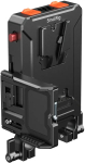 SmallRig Intelligent V-Mount Battery Adapter Plate with 15mm Dual Rod Clamp (5881) | 5881 | 6941590030562