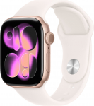 Apple Watch 11 GPS + Cellular 42mm Sport Band M/L, rose gold/light blush (MF8F4ET/A) | MF8F4ET/A | 195950469776