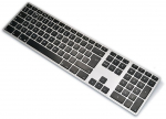 Mac aluminum wireless keyboard illuminated Space Gray | FK418BTLB-UK | 0833742005275