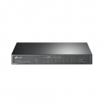 TP-LINK | 10-Port Gigabit Easy Smart Switch with 8-Port PoE+ | TL-SG1210MPE | Web managed | Desktop | Power supply type External | 60 month(s) | TL-SG1210MPE | 6935364052669
