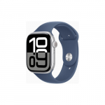 Apple Watch Series 10 | Smart watch | GPS (satellite) | Always-On Retina | Waterproof | Silver | MWY13ET/A | 0195949564017