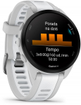 Zegarek sportowy Garmin Forerunner 165 Biały  (010-02863-21) | S71003170 | 7537593266092