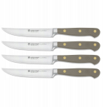 Wusthof CLASSIC COLOUR Zestaw noży stekowych szary | W-1061760401 | 4002293130675