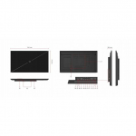 Monitor ViewSonic Monitor CDE55G3-1C 55'' 4K Commercial Display 24/7 | CDE55G3-1C | 766907035667