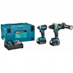 Zestaw elektronarzędzi Makita MAKITA ZESTAW COMBO 18V DLX2544TJ (DDF492 , DTD153) | DLX2545TJ | 197050010841