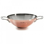Patelnia De Buyer De Buyer Prima Matera Wok induct ion copper/steel with 2 handles | DB6247-32 | 3011246247323