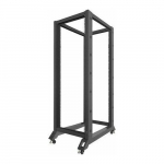 Open rack 32U 600x1000 black | OR01-6032-B | 5901969440348