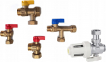 Caleffi Zestaw podłączeniowy do kotł&oacute;w wiszących z urządzeniem XS&reg;, zestaw 1 | 290920 | 8016615647136