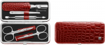 Zwilling no name Zestaw do manicure Classic Inox czerwone etui 5 element&oacute;w | 97653-003-0 | 4009839362439