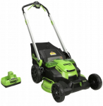 Kosiarka akumulatorowa Greenworks 60V kosiarka 61 cm dual blade + ładowarka i 2x aku. 4Ah (GD60LM61KX4) | GR2519107UD | 6952909098746
