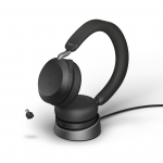 Jabra Evolve2 75 UC Stereo USB-C black mit Ladestation | 27599-989-889 | 5706991024449