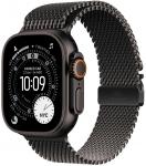 Watch Apple Watch Ultra 3 (2025) 5G 49mm Black Titanium Case with Black Titanium Milanese Loop S - Black | MF1N4QC/A | 195950610734