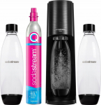 Saturator Sodastream Terra + 2 butelki + gaz Czarny | Terra czarny+ 2 butelki | 7290113764231