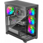 Case|XILENCE|ATX/micro ATX/Mini-ITX|Black|Midi Tower|PC|X818.ARGB | XG171 | 4044953504068
