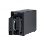 QNAP 2 Bay USB Type-C Direct Attached Storage with Hardware RAID | TR-002 | Micro | 6 GB | Black | TR-002 | 4713213515310