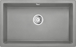 Zlewozmywak Deante KOMORA PODBLAT CORDA SZARY METALIK GRAN 800X500X210 3,5''+SPACE SAVER | ZQA_S10D | 5908212080870