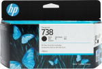 Tusz HP HP Atrament/HP 738 130-ml Black DesignJet Ink | 498N4A | 196068358853