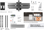 Vogels Elite TVM5855 Držiak na OLED/QLED telev&iacute;zor XXL pre telev&iacute;zory s uhlopriečkou 40&ndash;100" | 8712285354809 | 8712285354816