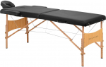 Activeshop St&oacute;ł składany do masażu drewniany Balance 2 segmentowe czarny | 5906717468889 | 5906717468889