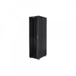 Lanberg | Rack cabinet 19" free-standing 47U/800x1000 (flat pack) with glass door, LCD | FF01-8047-12BL | Black | FF01-8047-12BL | 5901969430509