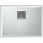 Zlewozmywak Quadron DAVID 50 GraniteQ snow white/elementy stalowe | 39221000 | 5903242539275