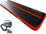 Master AirTrack Dmuchana Mata Gimnastyczna MASTER 400 x 100 x 20 cm Black-Red | MAS-B866-black-red | 8592833010469