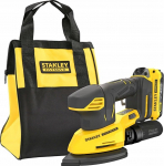Szlifierka Stanley ST DELTA V20 SANDER SFMCW221D1S BL 1x2.0Ah | SFMCW221D1S-QW | 5035048750872