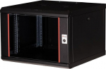 Szafa Equip Equip Netzwerkschrank 19''  07U 600x600mm Glast&uuml;r  schwarz | EPM-07-6060-B-CBAA | 4015867232194