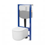 Zestaw podtynkowy Cersanit D212 AQUA 50 MECH QF 3/6 INTRO PRO OVAL DUR WO ŁW | SZWZ1011150001 | 5901771228608