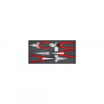 Knipex Zestaw szczypiec KFZ red-black (002001V16) | 00 20 01 V16 | 4003773081593