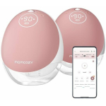 Momcozy - Laktator bezprzewodowy M9 (zestaw 2 sztuk) - Czerwony (BP225-NR71BA-A) | BP225-NR71BA-A | 762765367858