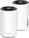 TP-LINK &bdquo;AXE5400 Whole Home Mesh Wi-Fi 6E System (trojp&aacute;smov&yacute;)&ldquo; R&Yacute;CHLOSŤ: 574 Mbps pri 2,4 GHz + 2402 Mbps pri 5 GHz + 2402 Mbps pri | Deco XE75 Pro(2-pack) | 4897098685013