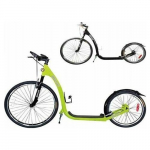Hulajnoga Hulajnoga Rowerowa Zielona Koła 26/20'' | 230501 | 9001741230511
