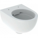 Miska WC Geberit Geberit Selnova Compact Premium Wisząca miska WC, lejowa, B35.5cm, H33cm, T49cm, kr&oacute;tka, ukryte mocowania, Rimfree [6] | 19500.377.01.2 | 4025410755360