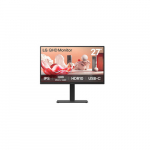 LG | 27BA75QB-B | 27 " | IPS | 16:9 | 100 Hz | 5 ms | 2560 x 1440 pixels | 280 cd/m&sup2; | HDMI ports quantity 1 | Black | 27BA75QB-B.AEU | 8806096236239