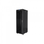 Lanberg | Rack cabinet 19" free-standing 37U/600x800 (flat pack) with glass door, LCD | FF01-6837-12BL | Black | FF01-6837-12BL | 5901969430400