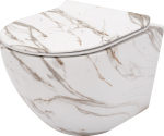 Miska WC Rea Misa WC podwieszana Carlos Slim Lava Mat | REA-C8004 | 5902557365784