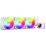 SilverStone Permafrost PF360-ARGB, V2 AiO Wasserk&uuml;hlung, wei&szlig; - 360 mm | WASE-607 | 4710679814797