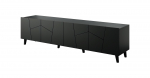 RTV cabinet ETNA 200x42x52 matte black | ETNA RTV200 CZ | 5903815008023