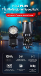 Lampa błyskowa Jinbei Lampa reporterska Jinbei HD-2 Plus ze stopką Sony | 6933793922034 | 6933793922034