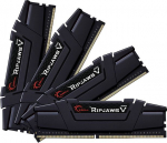 Pamięć G.Skill Ripjaws V, DDR4, 128 GB, 3200MHz, CL16 (F4-3200C16Q-128GVK) | F4-3200C16Q-128GVK | 4713294224651